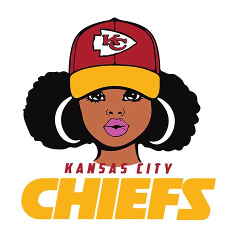Kansas City Chiefs Girl Svg Dxf Png Nfl Girl Svg Dxf Png Inspire