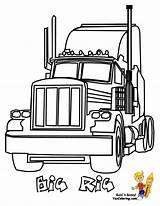 Trucks Coloring Wheeler Pages Truck Coloringpages sketch template