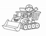 Builder Bob Coloring Pages Printable Kids Clipart Vector Logo Colouring Print Bulldozer Scoop Popular Cartoon Birthday 77kb Drawing Svg Eps sketch template