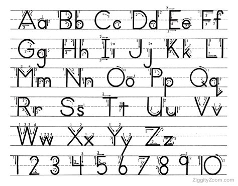big   letters alphabet writing worksheets st grade writing