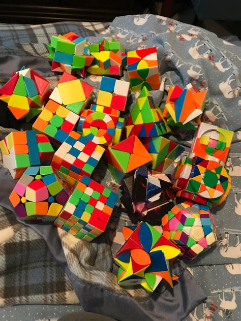 scrambled cube collection rcubers