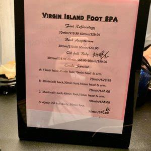 virgin island foot spa  yelp