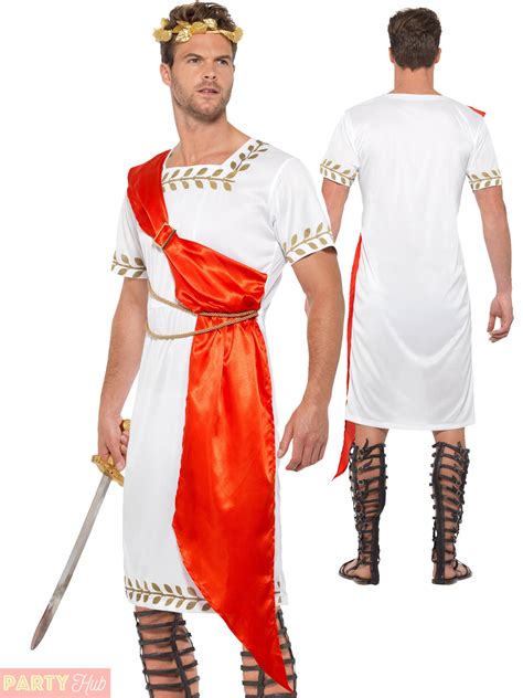Ladies Mens Toga Ancient Roman Costume Greek Grecian God Goddess Fancy