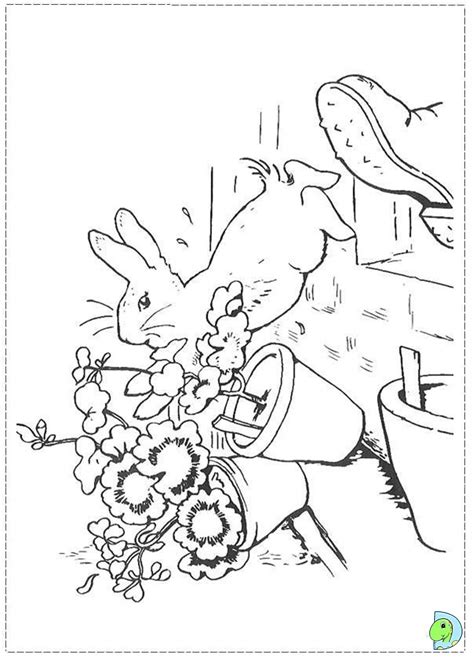 peter rabbit coloring page dinokidsorg
