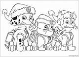 Patrol Paw Coloring Pages Christmas Color Drawing Party Robo Kids Dog Getdrawings Games Online Printable Getcolorings sketch template