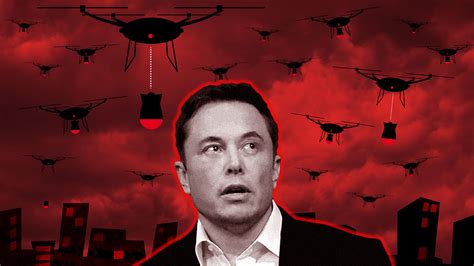 elon musk shares  terrifying vision  assassin drones marketwatch