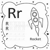 Letters Tracing Radish Preschool sketch template