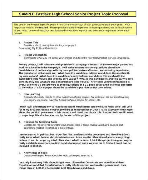school proposal template    format