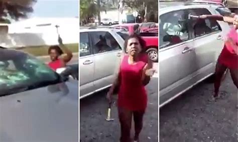 South Carolina Lady Smashes Up Her Ex S Car For Cheating Daily Mail
