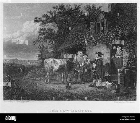 veterinarian  century nthe  doctor steel engraving