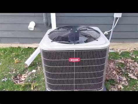 bryant air conditioner youtube