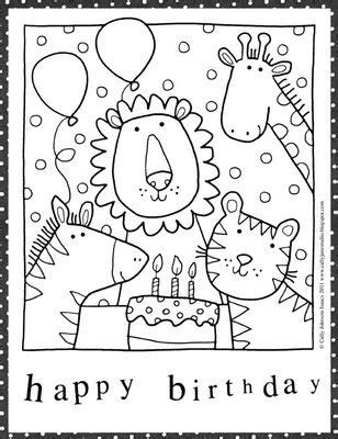 top  ideas  happy birthday coloring pages  pinterest snow