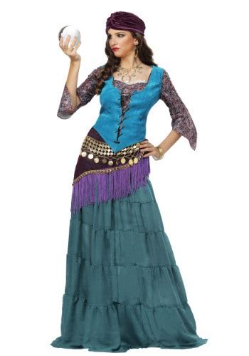 fabulous fortune teller gypsy plus size costume for women