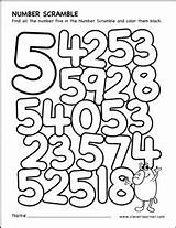 Number Scramble Preschool Activity Worksheet Numbers Cleverlearner Kids Activities Colouring Children Sheets Craft Drawing Available Other sketch template