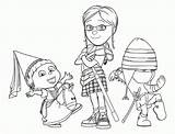 Coloring Despicable Pages Girls Printable Margo Gru Agnes Minions Family Edith Drawing Wallpaper Info Para Dru Print Ecoloringpage Minion Do sketch template