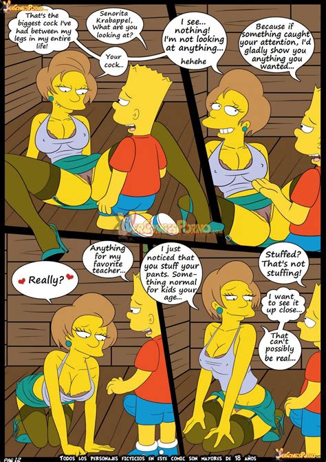 Post 2142037 Bart Simpson Croc Edna Krabappel The Simpsons Vercomicsporno