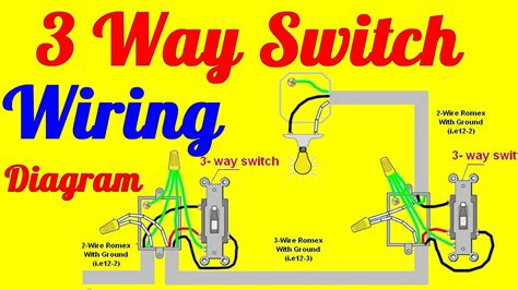 switch wiring diagrams   install youtube