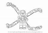 Lego Doc Ock Draw Drawing Step Tutorials Drawingtutorials101 sketch template