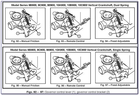 briggs  stratton governor spring diagram