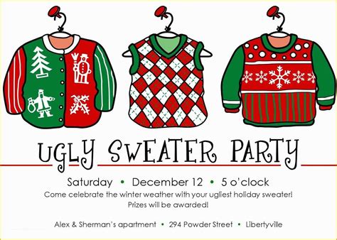 printable ugly sweater template printable world holiday