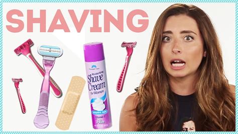 shaving for the first time youtube