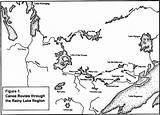 Canoe Fur Trade Map Routes Lake Rainy 1870 Figure Voyageurs Environment Region Through Experience Futr Nps Parkhistory Voya Gov Books sketch template