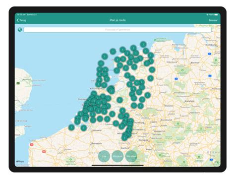wandelknooppunten app nederland wandelingeninfo