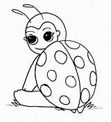Ladybug Cute Coloring Pages Popular Library Getdrawings Drawing Da sketch template