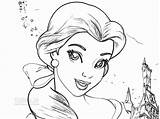 Coloring Pages Girl Girls Cartoon Beautiful Princess Printable Drawing Disney Easy Llamacorn Butterfly Draw Print Color Face Colouring Videos Getcolorings sketch template
