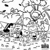 Coloring Snoopy Halloween Pages Peanuts Brown Gang Movie Charlie Adult Fall Printable Sheets Dibujos Peanut Colorear Para Color Colouring Mandalas sketch template