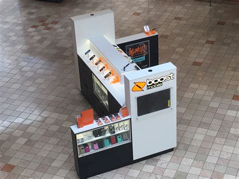 grow  business   unique kiosk design milford enterprises