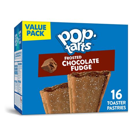 pop tarts frosted chocolate fudge toaster pastries  oz  count