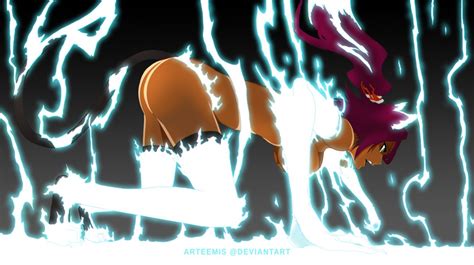 Yoruichi Shihoin God Of Thunder Bleach Anime Photo 41861758