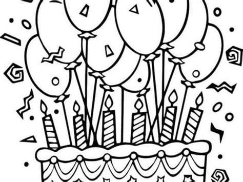 easy  print happy birthday coloring pages   happy