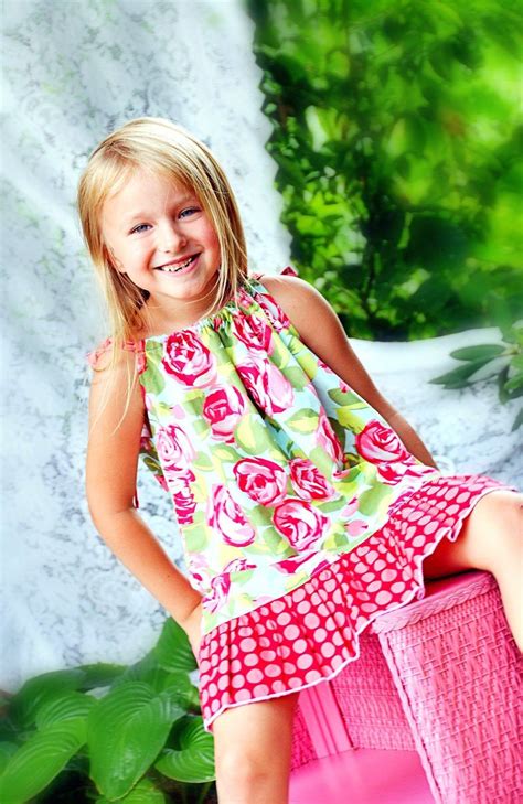 pillowcase topdress sewing patterntutorial whimsy couture nb  girls  instant pillowcase