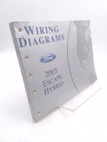 ford escape hybrid wiring diagram manual original  ford  good paperback
