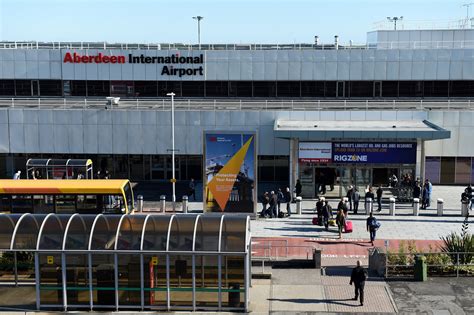 aberdeen airport evacuated plane scare  reported suspicious package press  journal