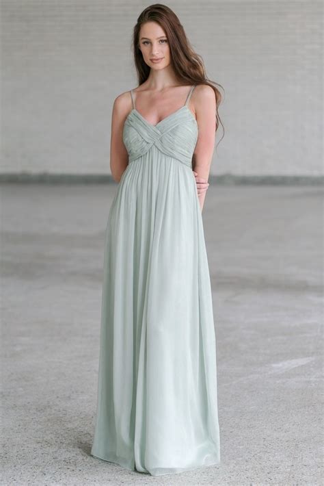 51 Sage Green Maxi Bridesmaid Dresses