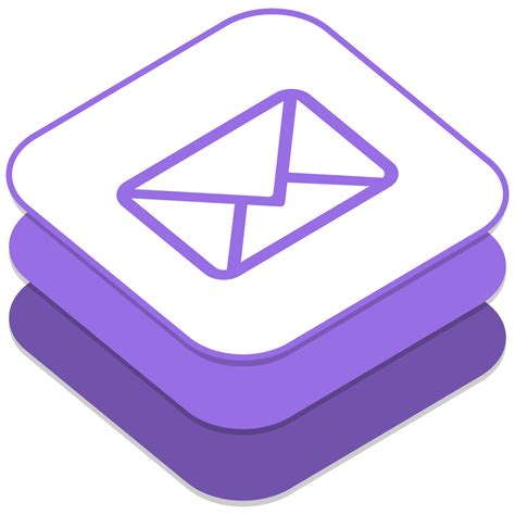 email icon ios style social iconset designbolts