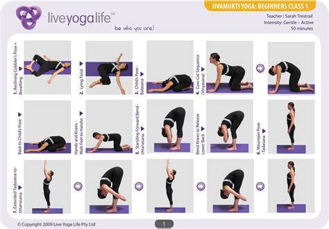 hatha yoga sequence chart kayaworkoutco