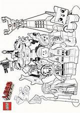 Coloring Lego Pages Movie Printable Print sketch template