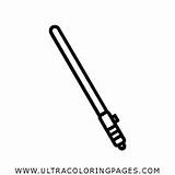 Lightsaber Coloring Saber Colorear Sable Sith Ultracoloringpages sketch template