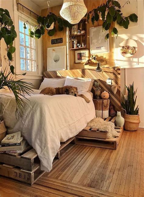 boho chic bedroom interior  furniture aesthetic bedroom