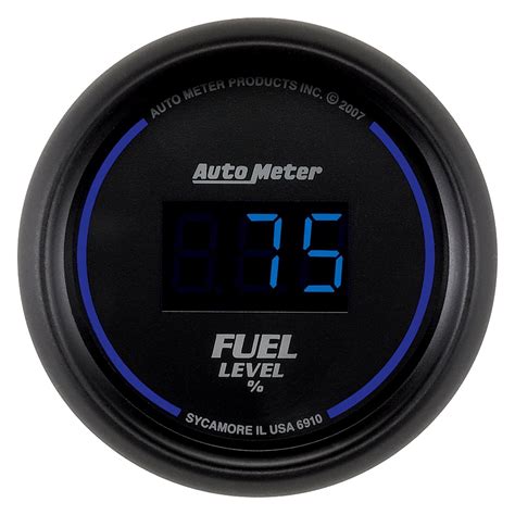 auto meter cobalt   digital programmable fuel level gauge