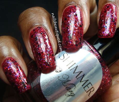 shimmer polish mary nails beautiqued mary nail polish nails pink