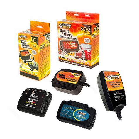 smart battery chargers battery maintainers battery doctor