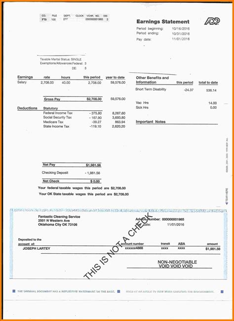 adp pay stub template template  resume examples xvoopxzd