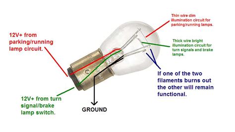 brake light bulb wiring diagram car