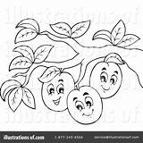 Plum Tree Template Coloring sketch template