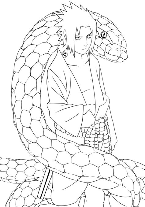 sasuke uchiha coloring pages  getcoloringscom  printable